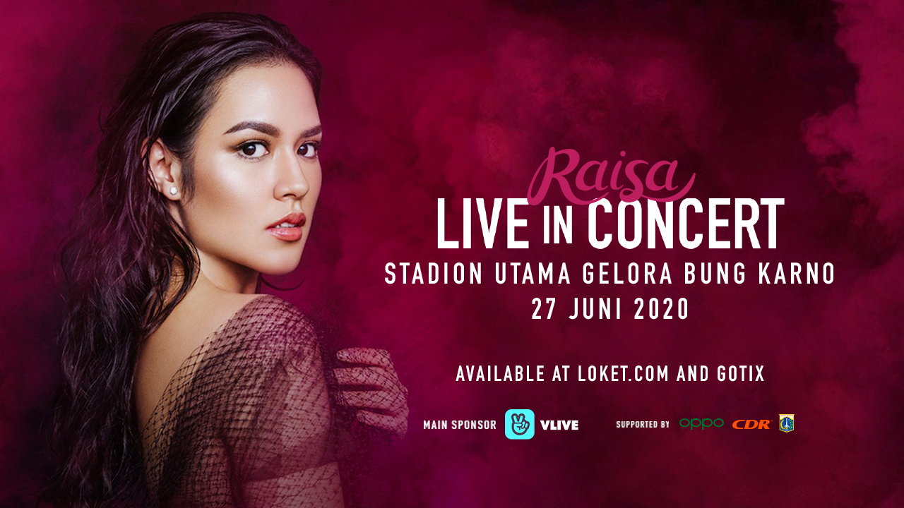 Raisa Live Banner w
